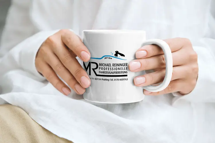 Michael Reininger Fahrzeugaufbereitung Kaffeetasse